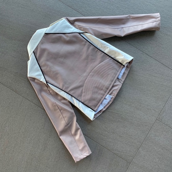 Anthropologie Bagatelle Faux Leather Moto Jacket - Picture 8 of 8